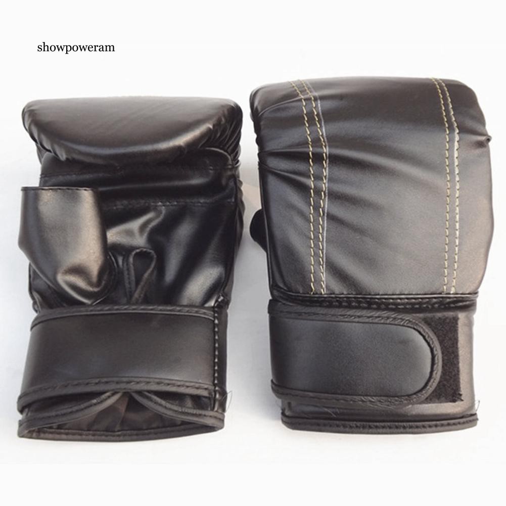 Găng tay giả da dùng để luyện tập boxing / Muay Thái
