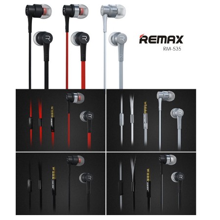 Tai Nghe Nhét Tai Remax RM-535 Electronic Music