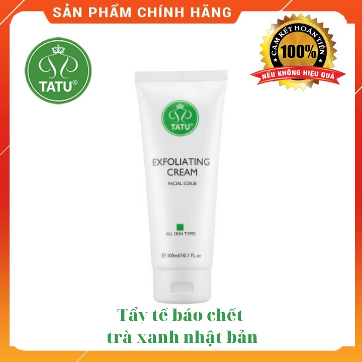 Tẩy tế bào chết nhật bản TATU TTBC-01 300ml chiết xuất trà xanh