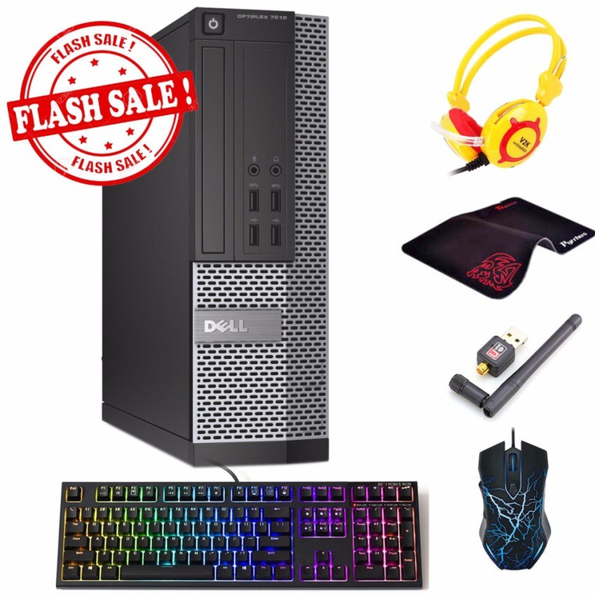Thùng CPU DELL OPTIPLEX 7010 SFF (Core I3 3220, Ram 8GB, HDD 500GB) + Quà Tặng - Hàng Nhập Khẩu | BigBuy360 - bigbuy360.vn