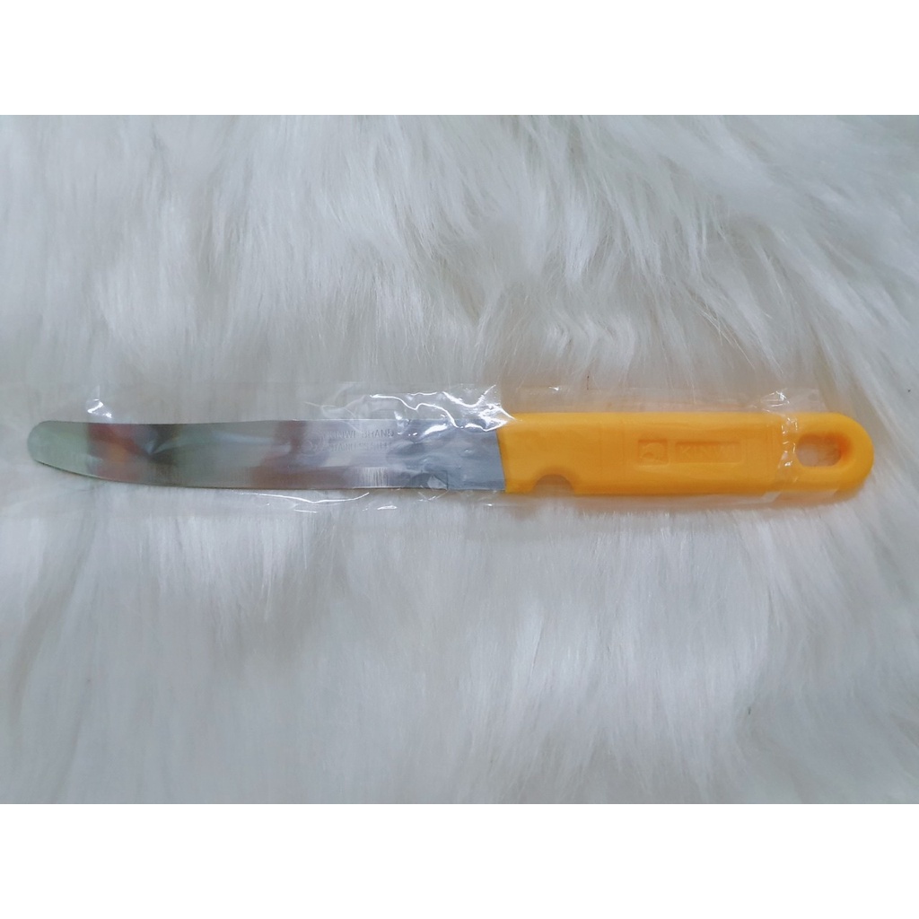 Hộp 12 Cây Dao Kinwi Stainless Steel Kitchen Knife Cán Vàng Mũi Bầu - 512