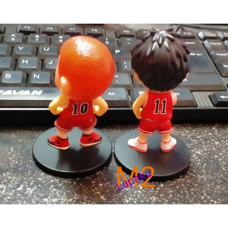 Set 2 Mô Hình Nhân Vật Anime Slamdunk Sakuragi Hanamichi & Rukawa Kaede