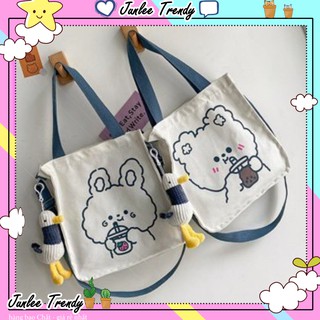 Túi tote Nữ 💔CỠ LỚN💔Túi vải canvas đựng được giấy A4 đi học đi chơi phong cách, có khóa miệng tiện dụng DC0051