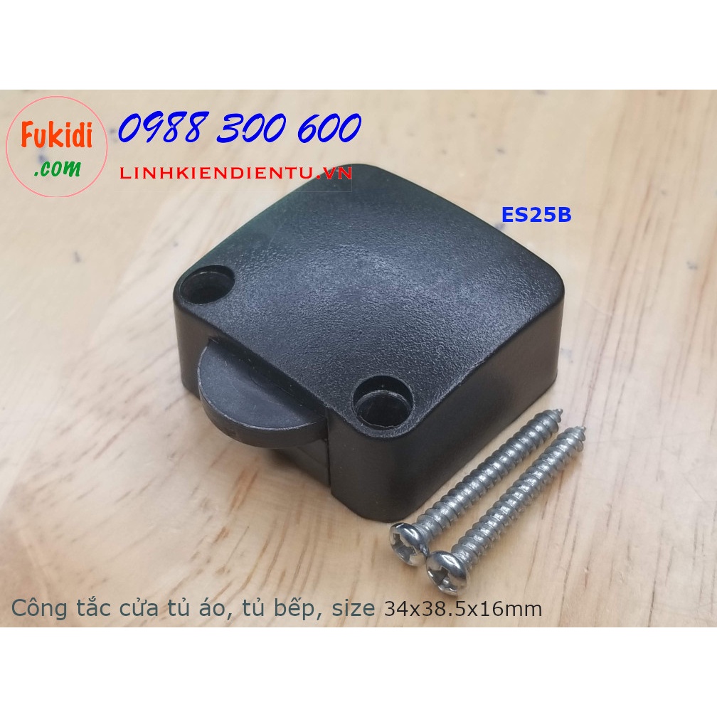 Công tắc đóng mở đèn cho tủ áo, tủ bếp 2A 250V nhiều màu ES25