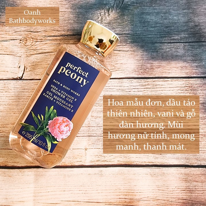 Bộ sản phẩm Perfect Peony - BBW