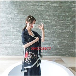 Khăn lụa satin nữ thời trang