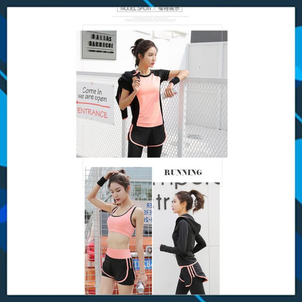 [Hàng sẵn size M] Set tập thể thao, Gym, Yoga cao cấp 5 món