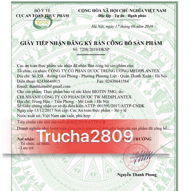 Viên uống BIOTIN 5MG - VITAMIN H cho tóc khỏe,da đẹp (20 viên) | BigBuy360 - bigbuy360.vn