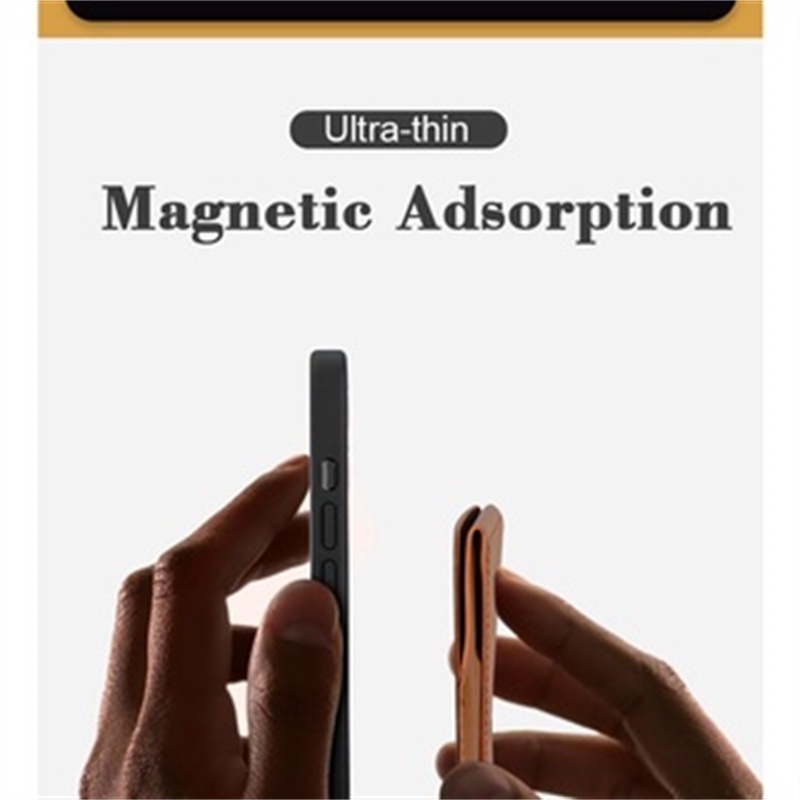 Bao Da Điện Thoại Dạng Ví Từ Tính Có Ngăn Đựng Thẻ Và Giá Đỡ Cho iPhone 12 12 Pro Max Mini