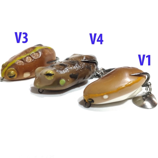 Mồi giả nhái hơi Frogtoon V1,V2,V3,V4