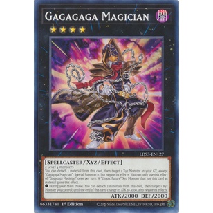 Thẻ Bài Yugioh Gagagaga Magician - LDS3-EN127 - Common 1st Edition
