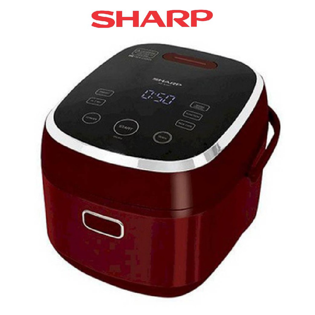 [Mã ELMALL300 giảm 7% đơn 500K] Nồi Cơm Điện Cao Tần Sharp KS-IH190V-RD (1.8 Lít) - Màu Đỏ - Hàng chính hãng