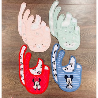 Khăn yếm cotton xuất dư xịn Disney cho bé