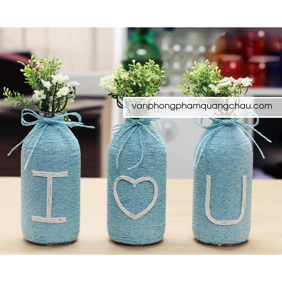 Dây giấy xoắn kim tuyến cuộn 20 mét - 01 cuộn