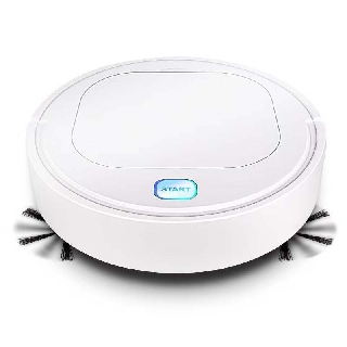 Robot hút bụi thông minh thế hệ mới lau nhà thông minh cỡ lớn pin khỏe, không gây ồn, làm sạch cả ngóc FQY-ES28-white
