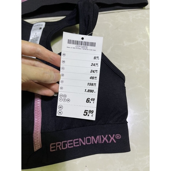 Áo tập Ergee xuất xịn, tiêu chuẩn Anh Quốc