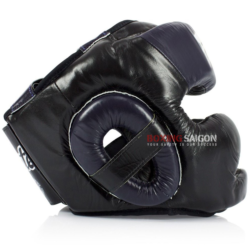 Nón boxing Fairtex HG13 Full Coverage - Black/Navy