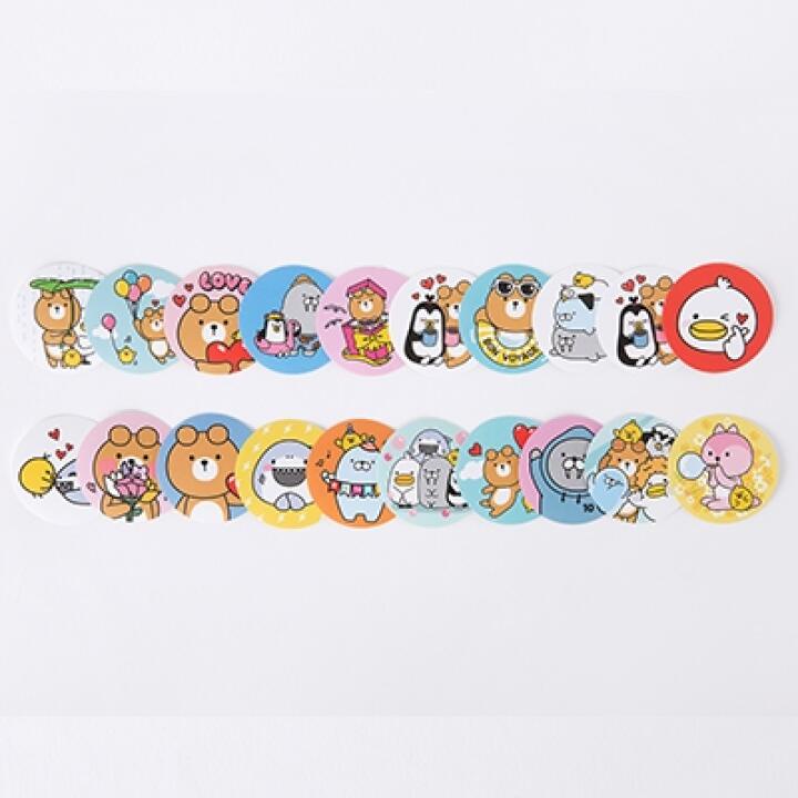 Set Sticker ARTBOX Hàn Quốc Galapagos Friends 20 Tấm