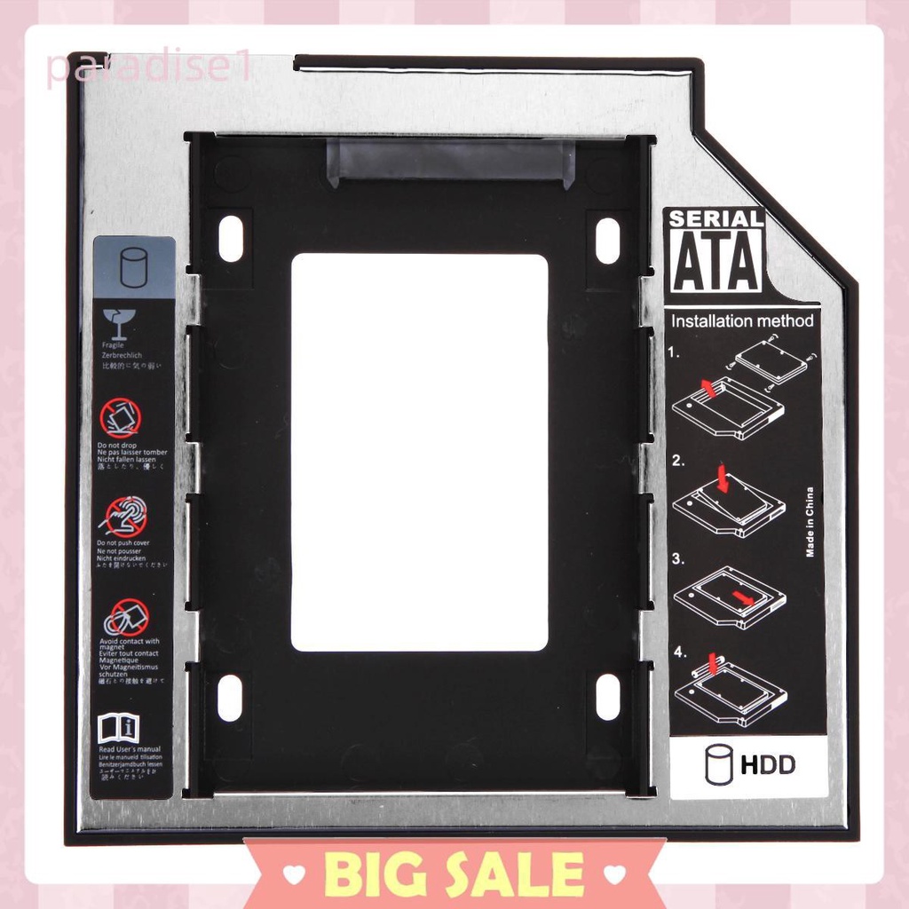 Khay Đựng Ổ Cứng Ssd Hd SATA 2.5 2nd 12.7mm | BigBuy360 - bigbuy360.vn