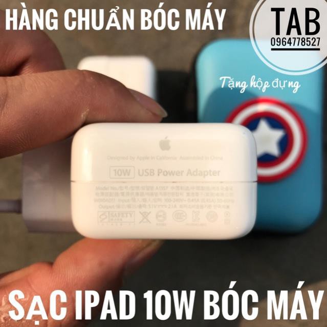 Mua ngay Củ Sạc IPad 10W Zin Bóc Máy (Tặng Hộp Đựng) [Giảm giá 5%]