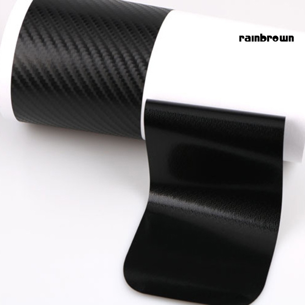 Set 4 Miếng Dán Sợi Carbon Trang Trí Sợi Carbon Và Lưỡi Cạo Tiện Dụng