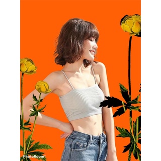 Áo bra gân cotton siêu xinh MS809