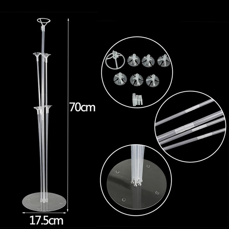 1 Set 7 Giá Đỡ Bong Bóng Trang Trí Tiệc Cưới / Sinh Nhật / Sinh Nhật / Tiệc Em Bé