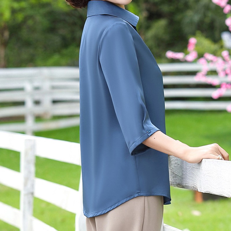 Áo chiffon tay lửng màu sắc thanh lịch size M-7XL | BigBuy360 - bigbuy360.vn
