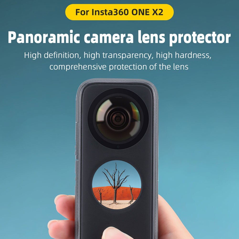 Phụ kiện bảo vệ ống kính máy ảnh cho Insta360 ONE X2