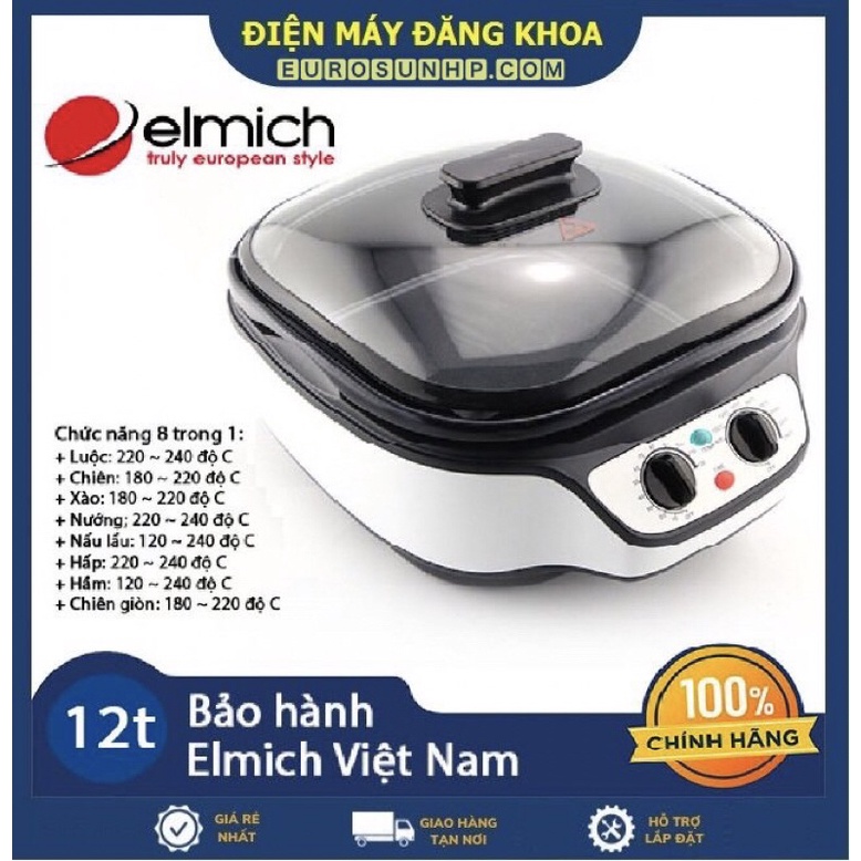 Nồi đa năng 8 trong 1 Elmich 4023517