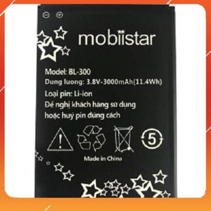 [BÁN CHẠY] PIN MOBIISTAR LAI YUNA S BL-300 ZIN HÃNG