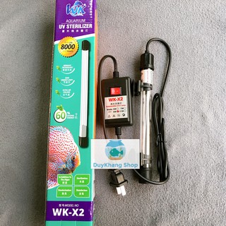 Đèn UV 9W 20cm WK-X2 Cho Hồ Cá Cảnh 500 Lít Đến 700 Lít, Diệt Rêu Tảo, mang Lại vẻ đẹp và trong sạch cho hồ cá nhà bạn