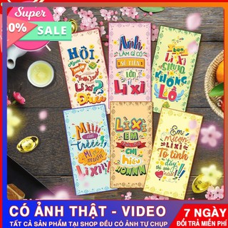 [RẺ VÔ ĐỊCH] SET 10 Bao Lì xì - Loại 1 - Bộ Tết Teen