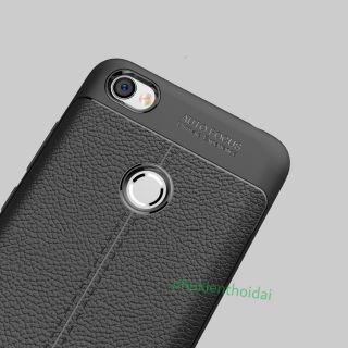 Remi Note 5A / 5A Prime ốp lưng chống sốc vân da cao cấp