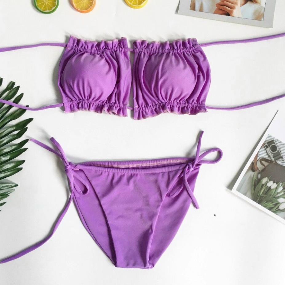 Bikini Nữ Hai Mảnh Quần Tam Giác Mút Mỏng Sexy Freesize Bin Sports BHV083 [ Bikini Giá Xưởng ] | BigBuy360 - bigbuy360.vn
