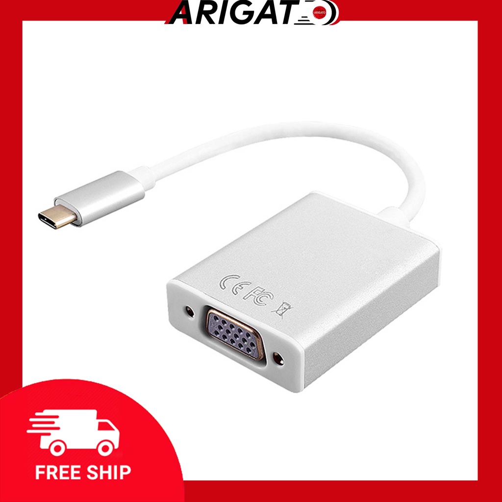 Cáp Chuyển Usb Type C 3.0 To Vga Arigato Đảm Bảo Chất Lượng