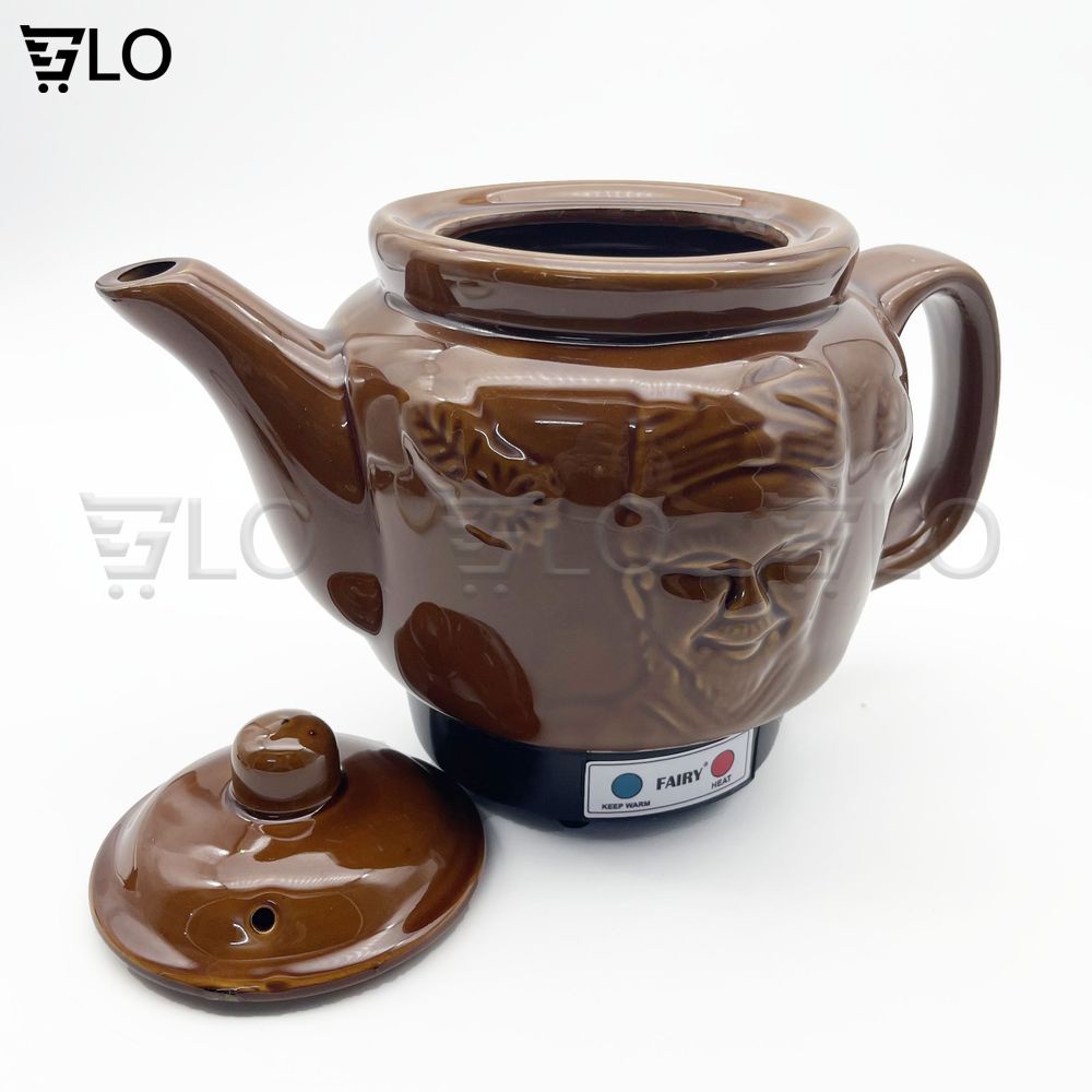 [Hỏa Tốc HCM] Ấm Siêu Sắc Thuốc Bắc 2.8L Kèm Vòng Sứ Cao Cấp