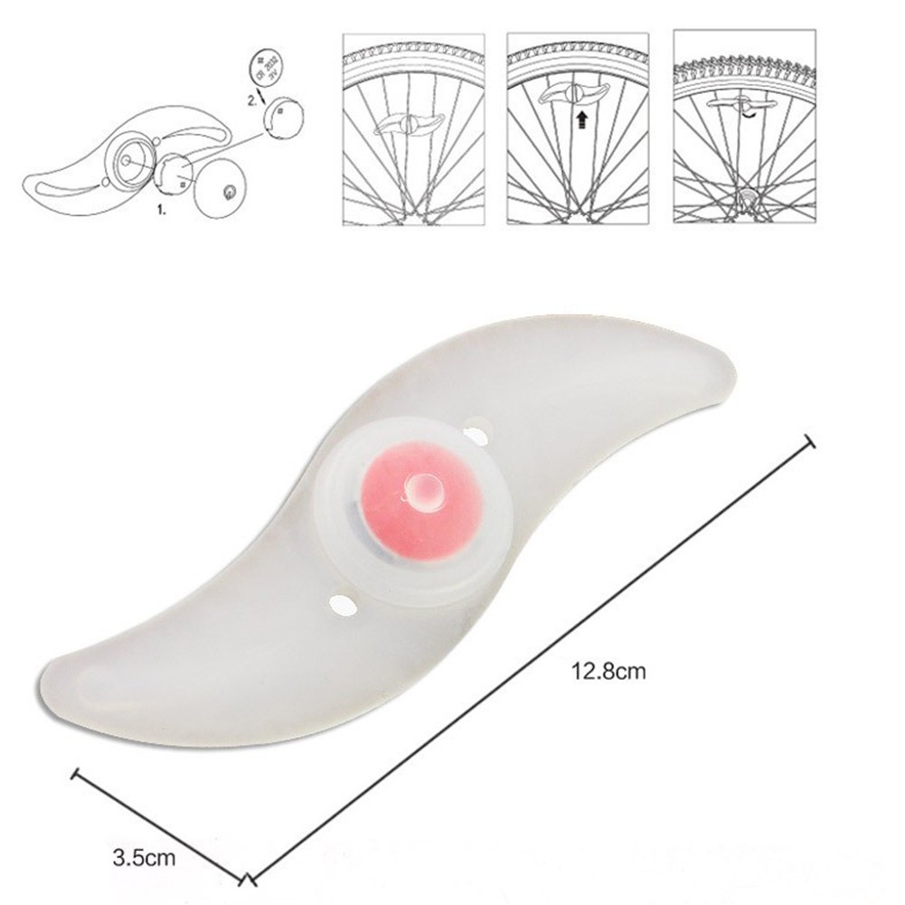 Dây Đèn LED Siêu Sáng Gắn Bánh Xe Đạp