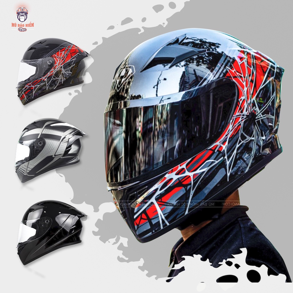 Mũ Bảo Hiểm Fullface YOHE 978 Plus  Nhiều Màu