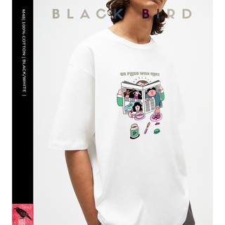[BLACKBIRD T-SHIRT] ÁO PHÔNG NAM NỮ M48 | ON PLUTO WITH MARZ