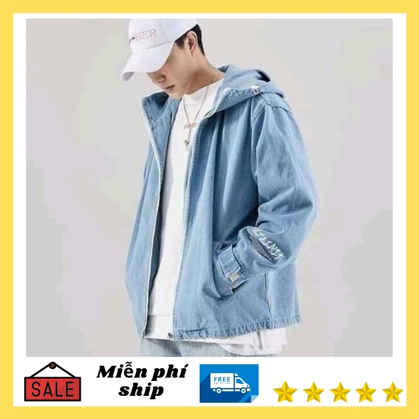 Áo khoác jean nam,chất vải bò,cá tính trẻ trung,NUCA 006 TCS | BigBuy360 - bigbuy360.vn