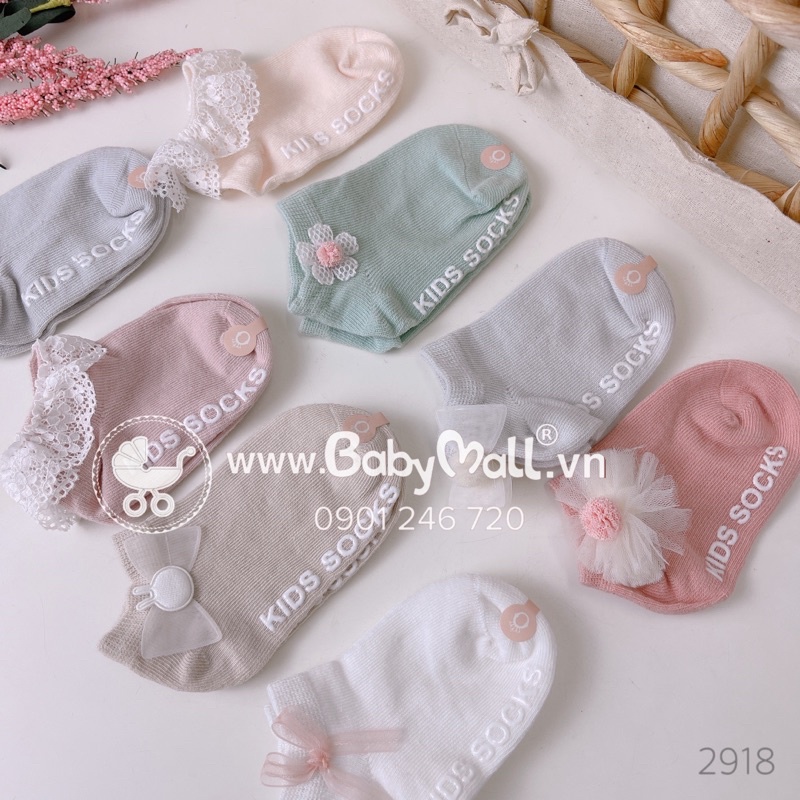 Set 3 đôi tất sơ sinh NEMO BABY 2918 (ship ngẫu nhiên)