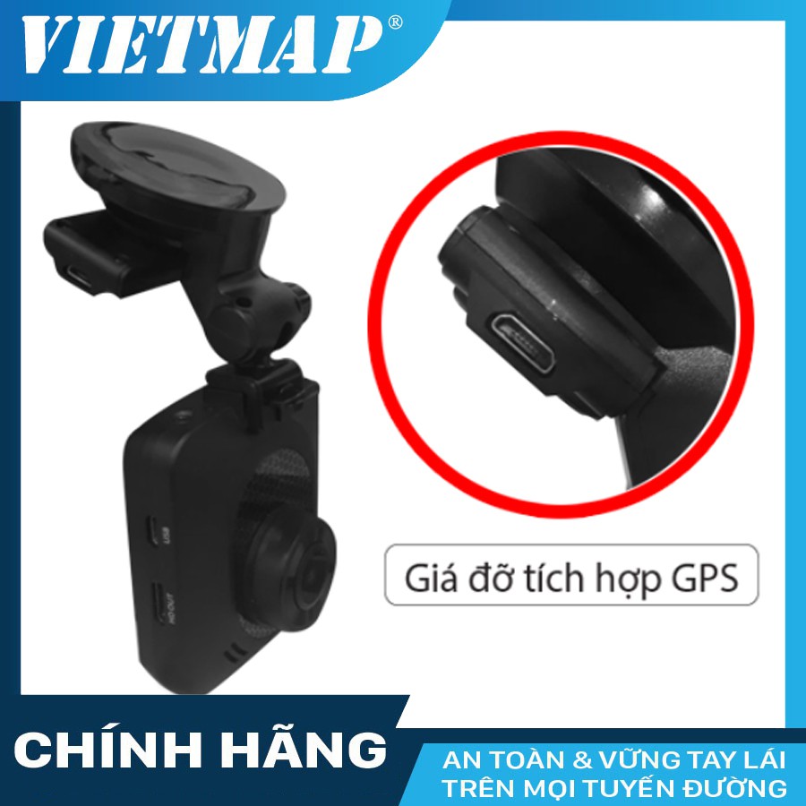 Camera hành trình VIETMAP C62S cho xe ô tô + thẻ nhớ 32/64/128 GB Class 10