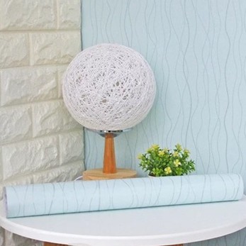 10M GIẤY DÁN TƯỜNG SÓNG XANH SÁNG (45cm 10m) 5184-1 | BigBuy360 - bigbuy360.vn