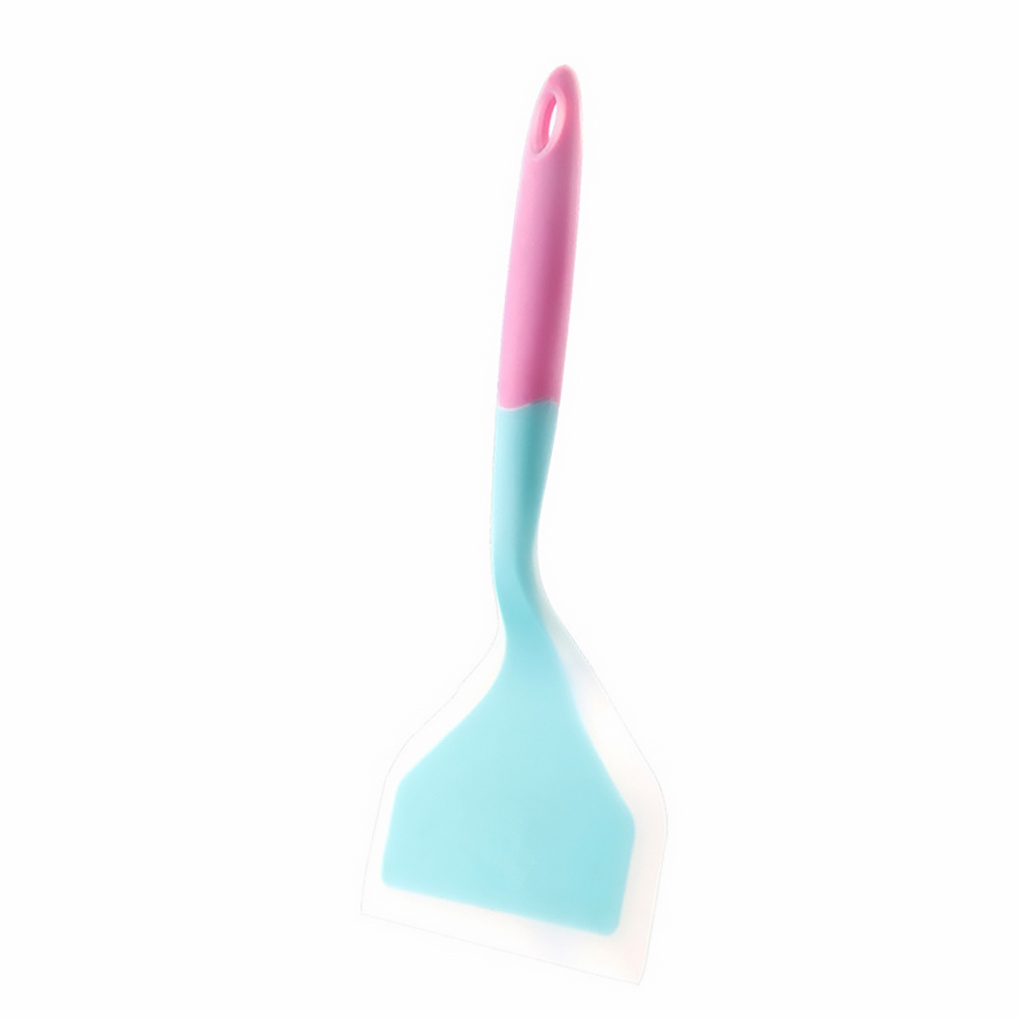 [CHOO] Silicone Spatula Non-stick Wide Turner Heat Resistant Pancakes Fried Cookware