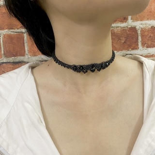 Vòng cổ choker macrame - Dây chuyền handmade
