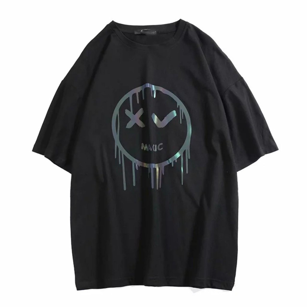Áo thun Stee Phản quang 7 màu MAGIC Unisex