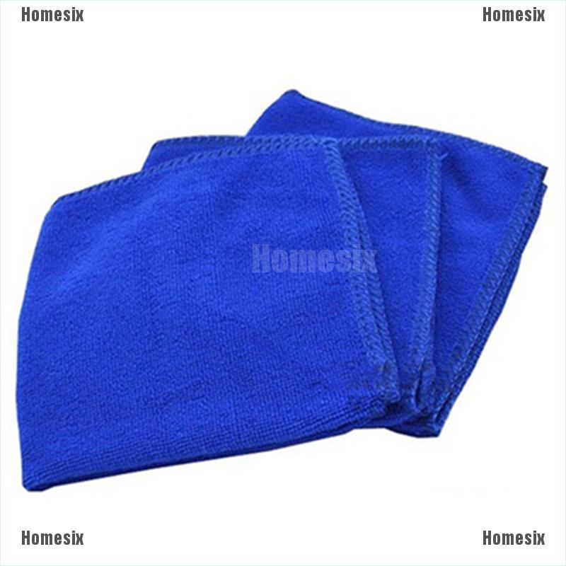 [zHMSI] 5/10Pcs/set Soft Auto Car Microfiber Wash Cloth Cleaning Towels TYU