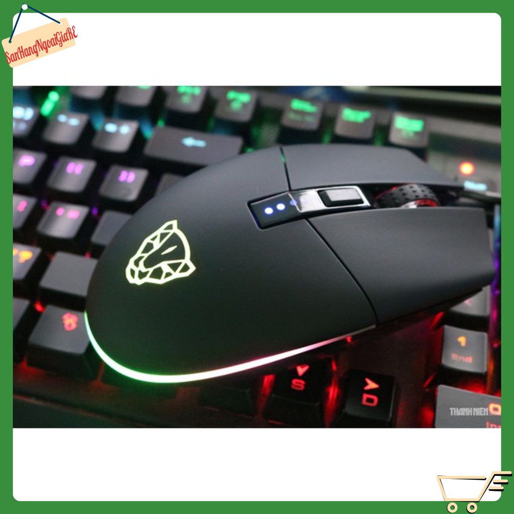 Chuột Gaming MOTOSPEED V50 Gaming mouse có LED RGB thay đổi theo DPI - hàng chính hãng