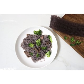 [Nguyên Minh] Bún gạo lứt mè đen (mì gạo lức đen) ăn kiêng eat clean